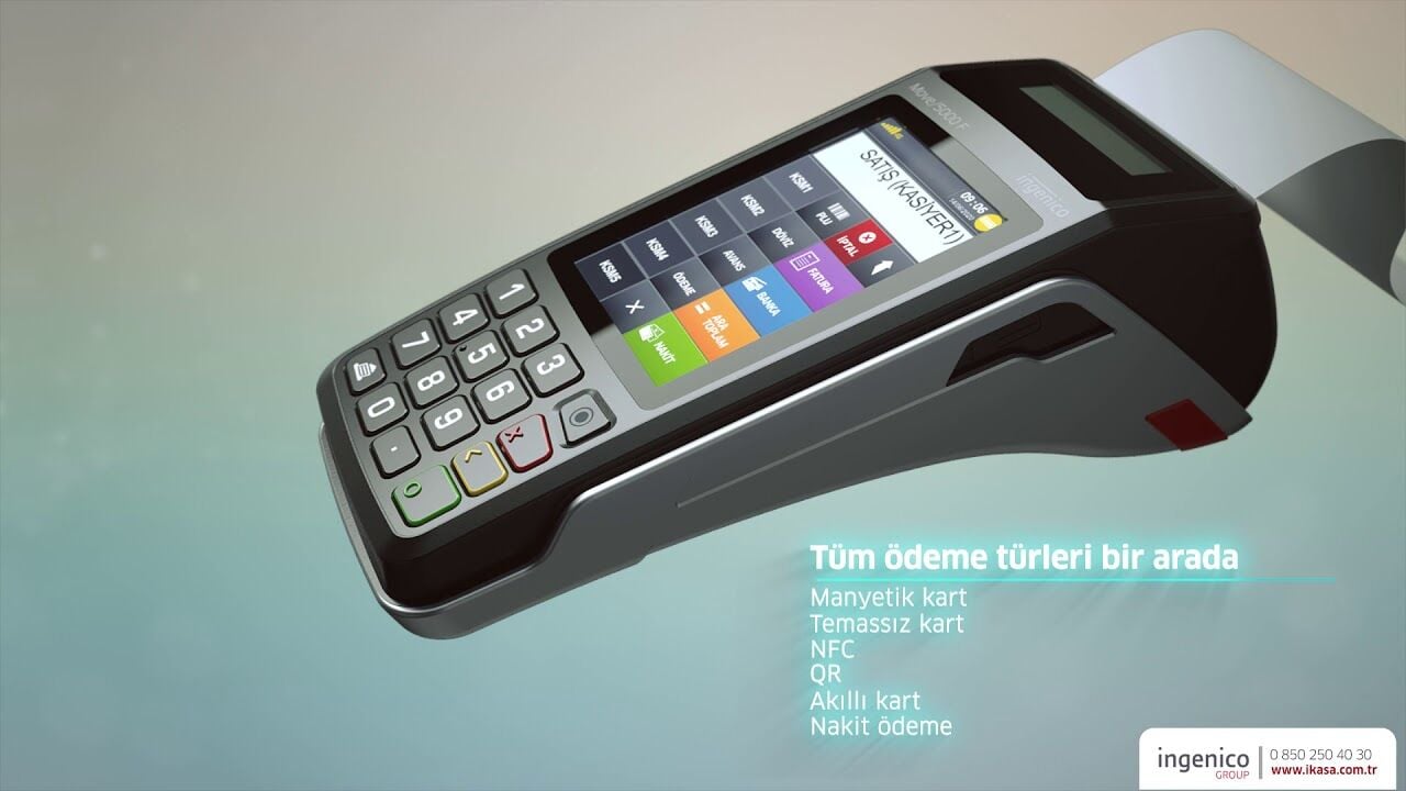İngenico MOVE5000F Yazarkasa Pos